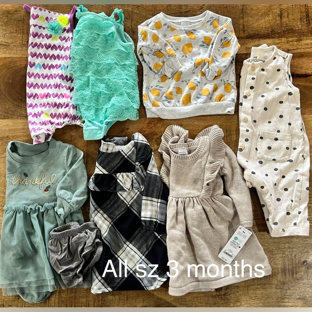 GUC Baby Clothing Bundle - Size 3 Months